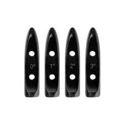 Airwave Riblet Rear Wing Trim Shim Kit - 4 pcs
