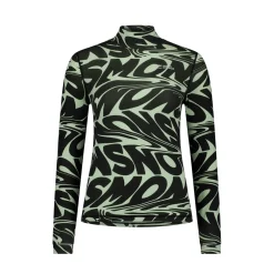 Cascade Merino Base Layer Mock Neck Long Sleeve - Skiundertrøje