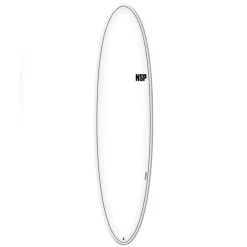 Elements HDT Fun 7'2 White FTU - Surfboard