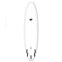 Elements HDT Fun 7'2 White FTU - Surfboard