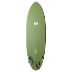 Elements HDT Hybrid 6'6 Olive FTU - Surfboard